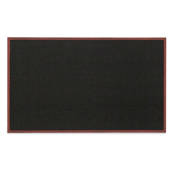 United Visual Products Combo Board, 18"x24", Bronze Frame/White Porcelain & Cork UVDECORK1824BZ-WHTPORC-CORK - main
